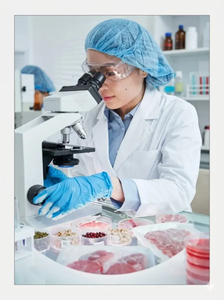 controle de qualidade de alimentos